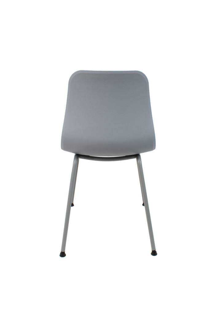 SILLA LONDON PP-METAL GRIS