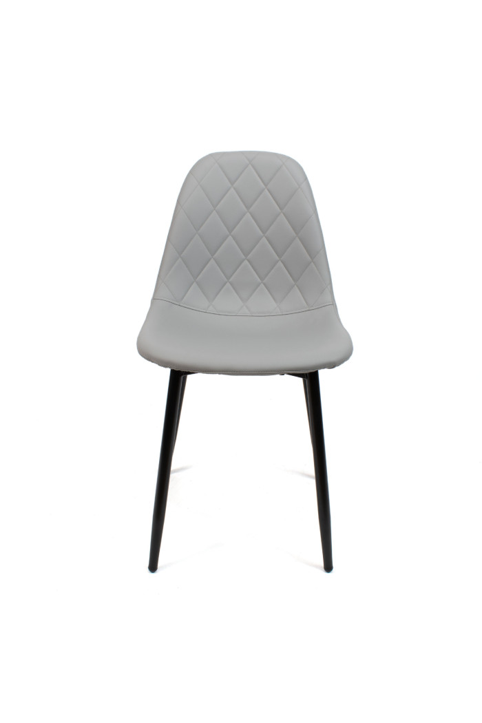 SILLA POLIURETANO-METAL GRIS