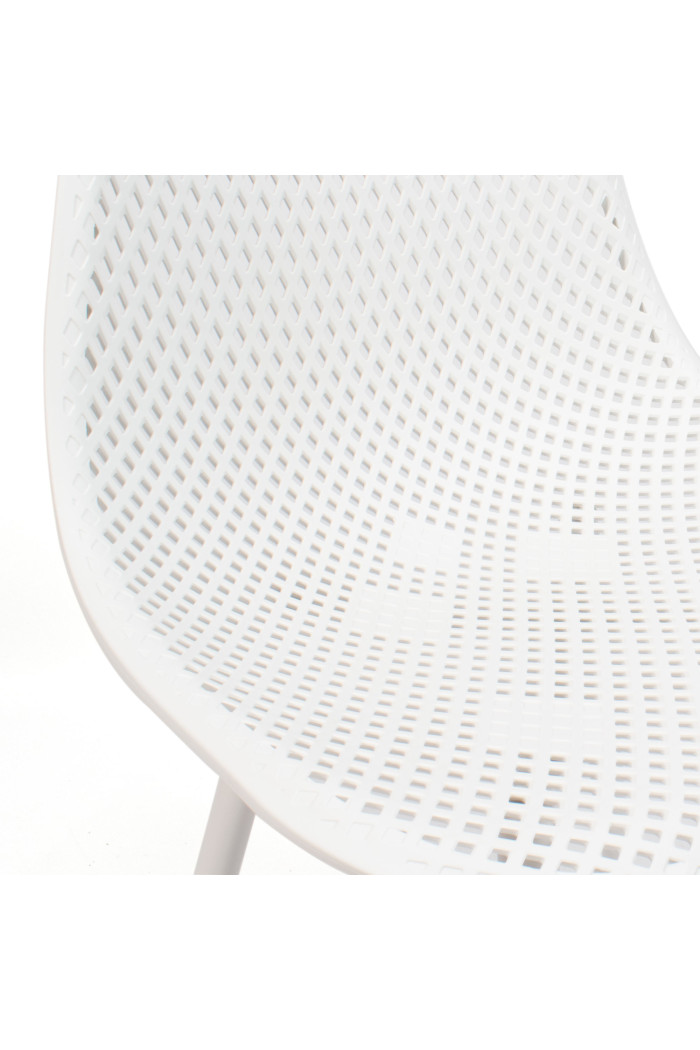 SILLA PP-METAL BLANCO