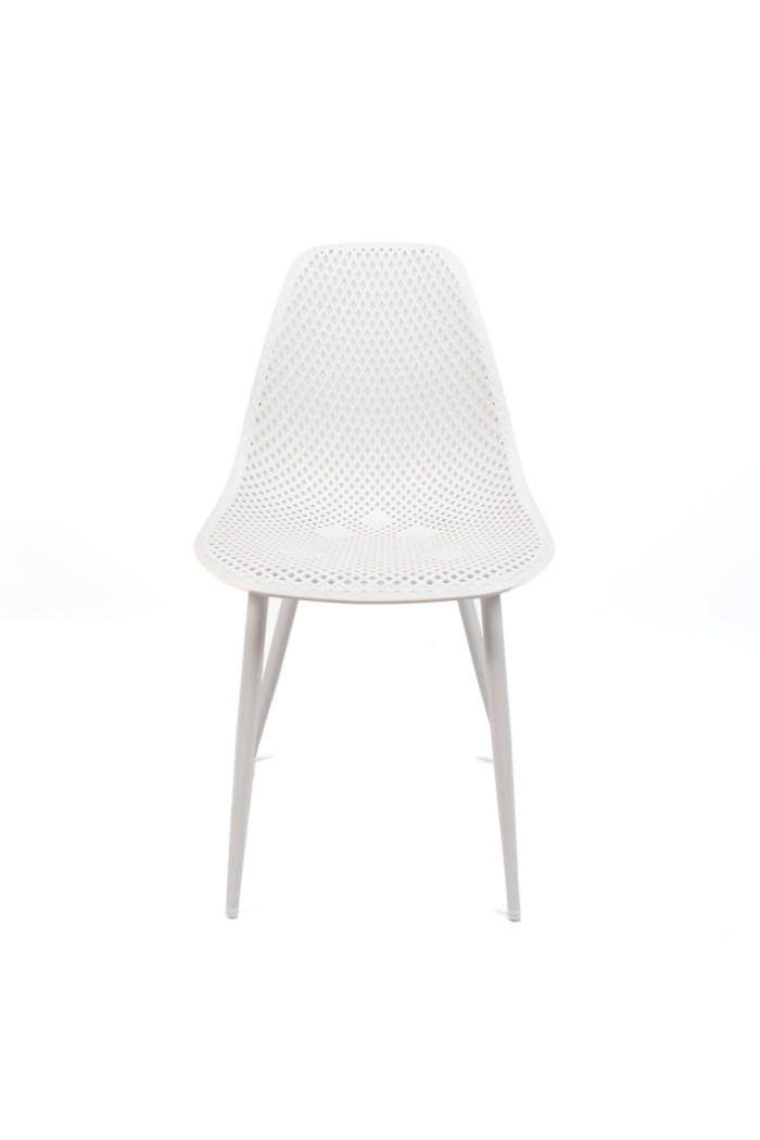 SILLA PP-METAL BLANCO