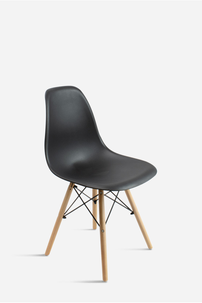 SILLA PP-MADERA NEGRA