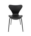 SILLA ROMA PP-METAL NEGRO 50X51X80