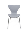 SILLA ROMA PP-METAL GRIS 50X51X80