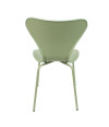 SILLA ROMA PP-METAL VERDE 50X51X80