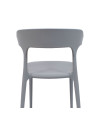 SILLA DUBAI PP-METAL GRIS 52X51X76