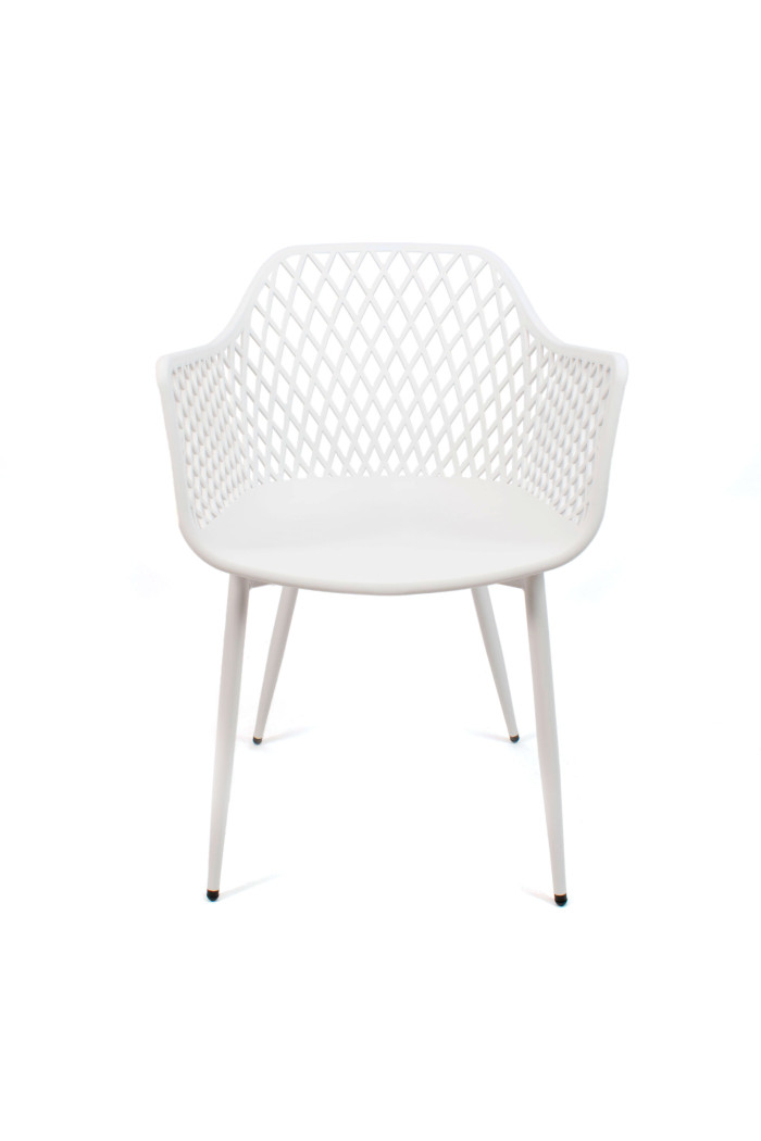 SILLA PP-METAL BLANCO