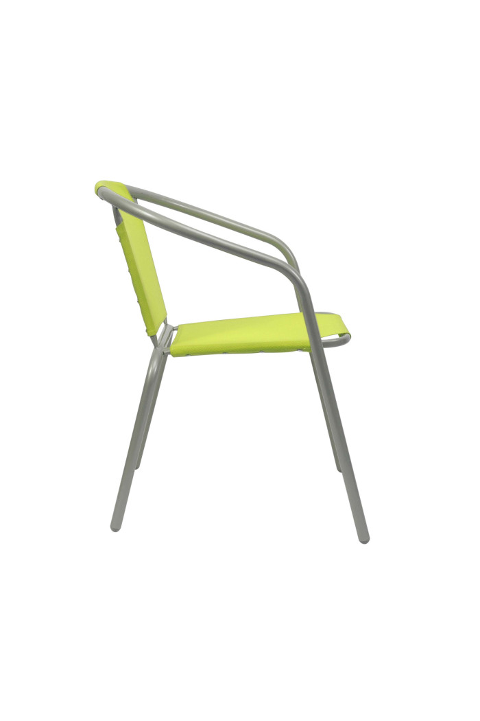 SILLA DE LONA VERDE PISTACHO