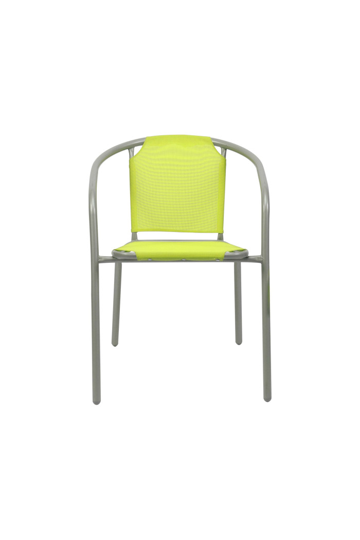 SILLA DE LONA VERDE PISTACHO