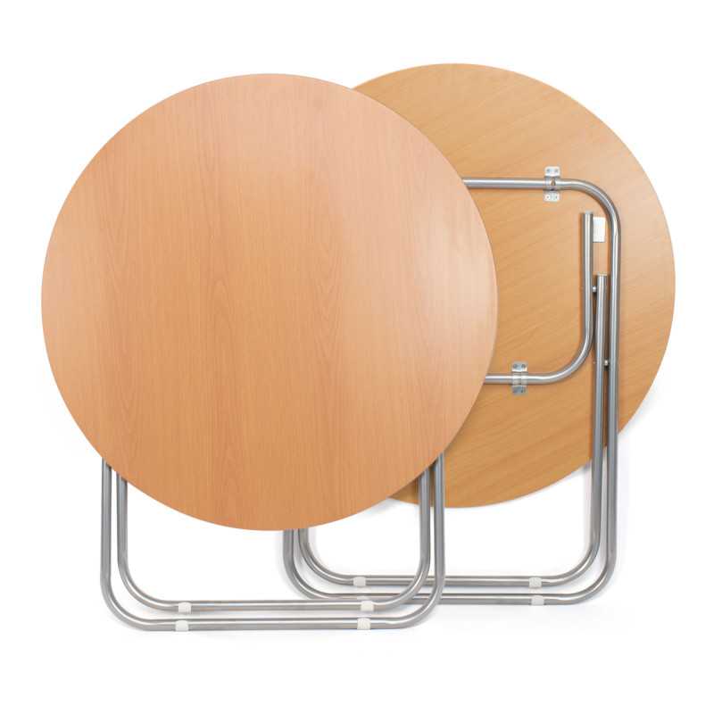 MESA PLEGABLE RECTANGULAR BLANCA