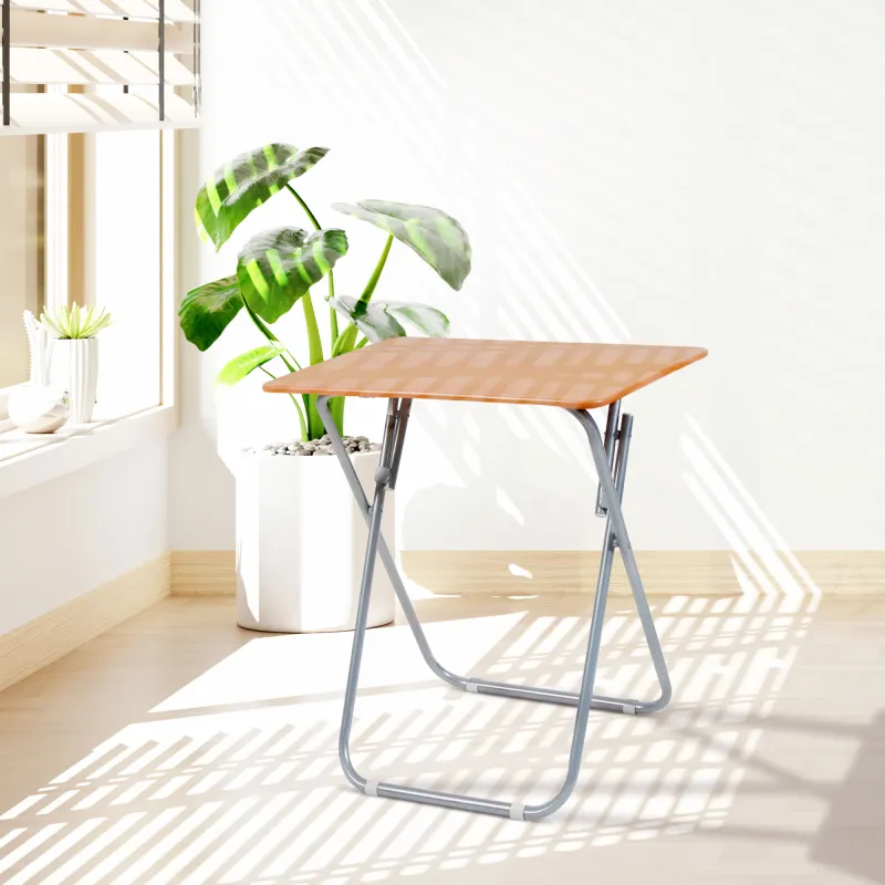 Mesa Plegable de Metal Nova | Mesa Auxiliar Plegable