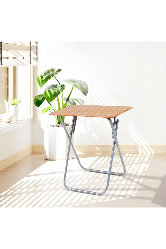 Mesa Plegable de Metal Nova | Mesa Auxiliar Plegable