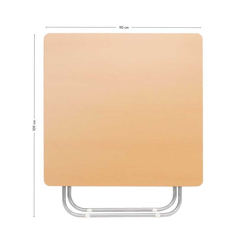 MESA PLEGABLE CUADRADA MADERA
