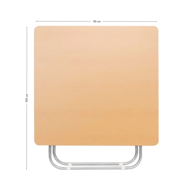 MESA PLEGABLE CUADRADA MADERA