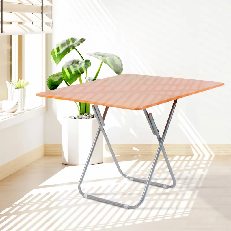 MESA PLEGABLE CUADRADA MADERA