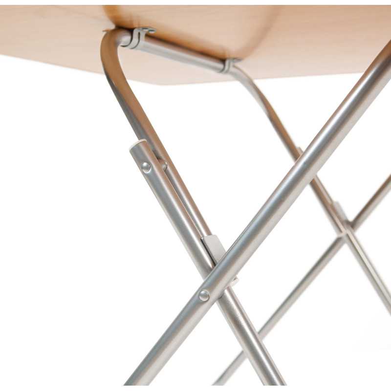 MESA PLEGABLE CUADRADA MADERA