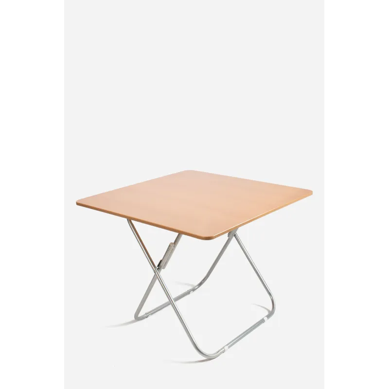 MESA PLEGABLE CUADRADA MADERA