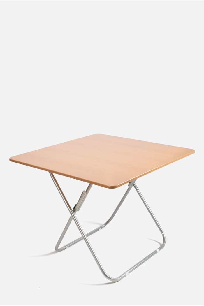 MESA PLEGABLE CUADRADA MADERA