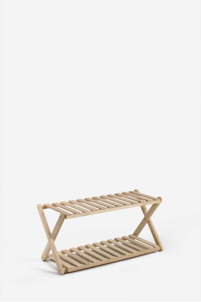 Zapatero de Madera en Zig Zag