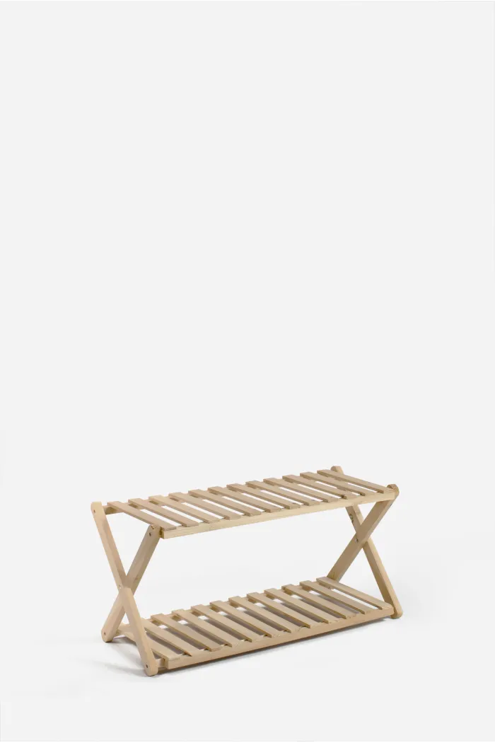 Zapatero de Madera en Zig Zag