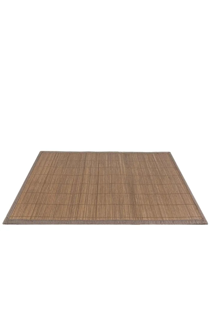 ALFOMBRA BAMBÚ MARRÓN PEQUEÑA