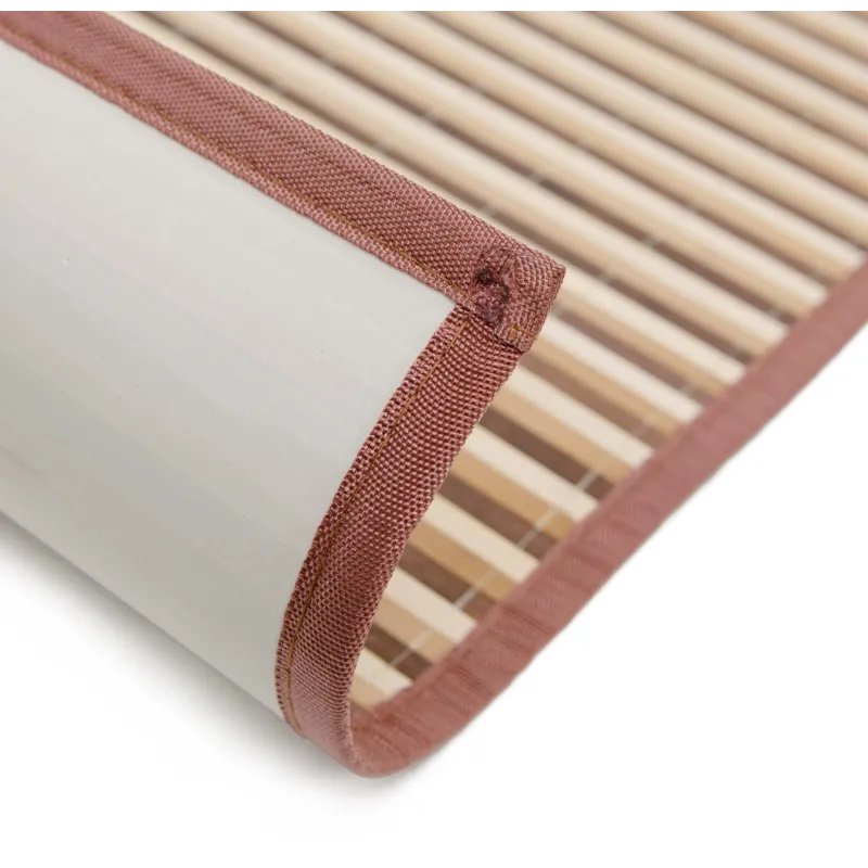 Alfombra de Bambú (110x80 cm) - Tonos Marrones