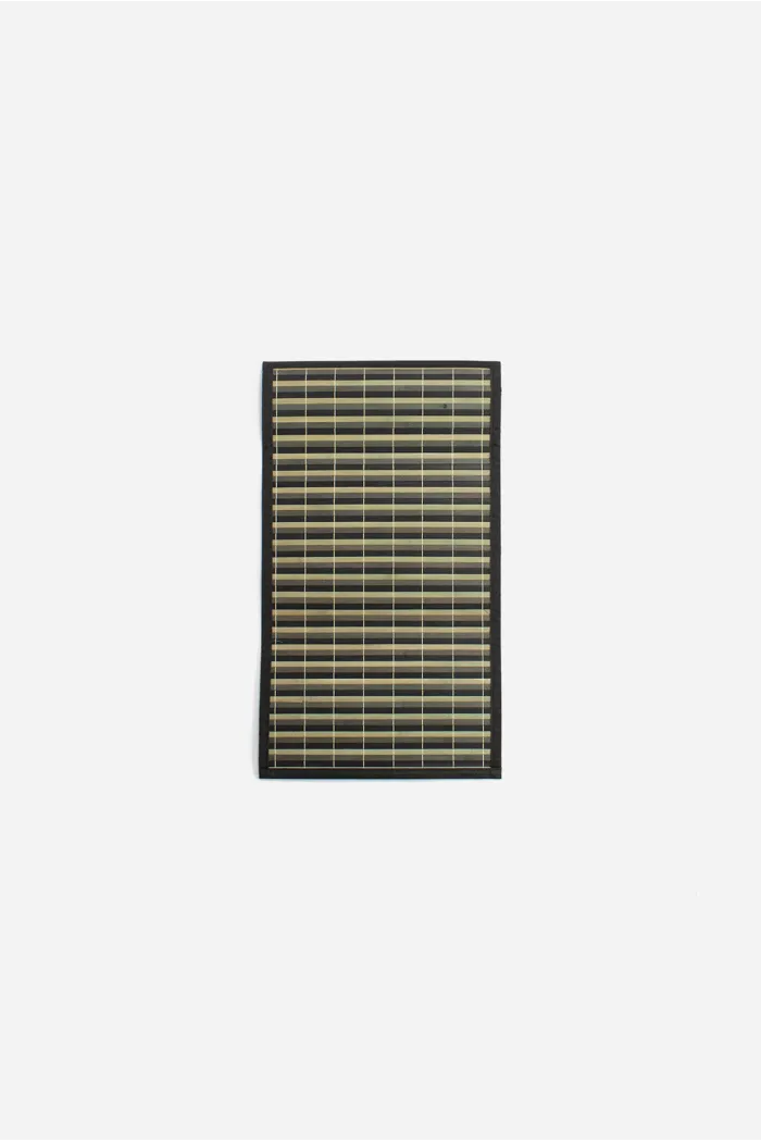Alfombra de Bambú (70x40 cm) - Tonos Grises