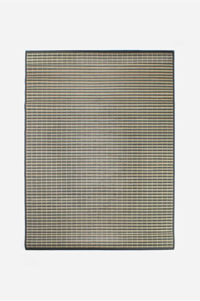Alfombra de Bambú (200x150 cm) - Tonos Grises