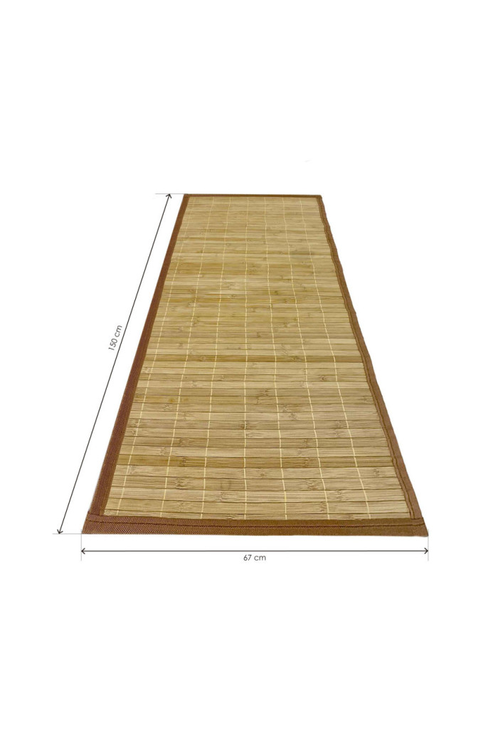 Alfombra de Pasillo de Bambú (150x67 cm)