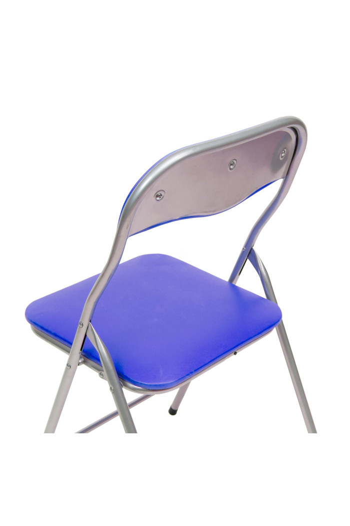 SILLA PLEGABLE AZUL