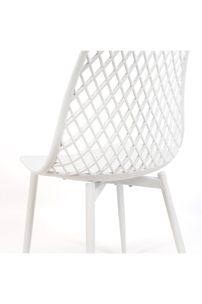 SILLA PP-METAL BLANCO