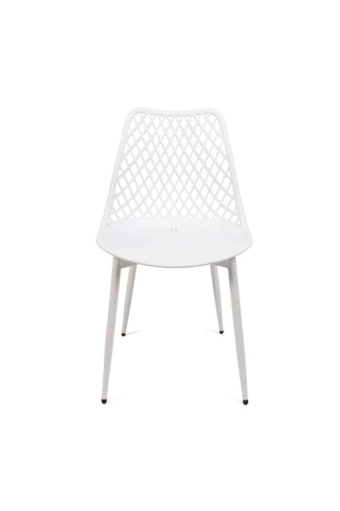 SILLA PP-METAL BLANCO