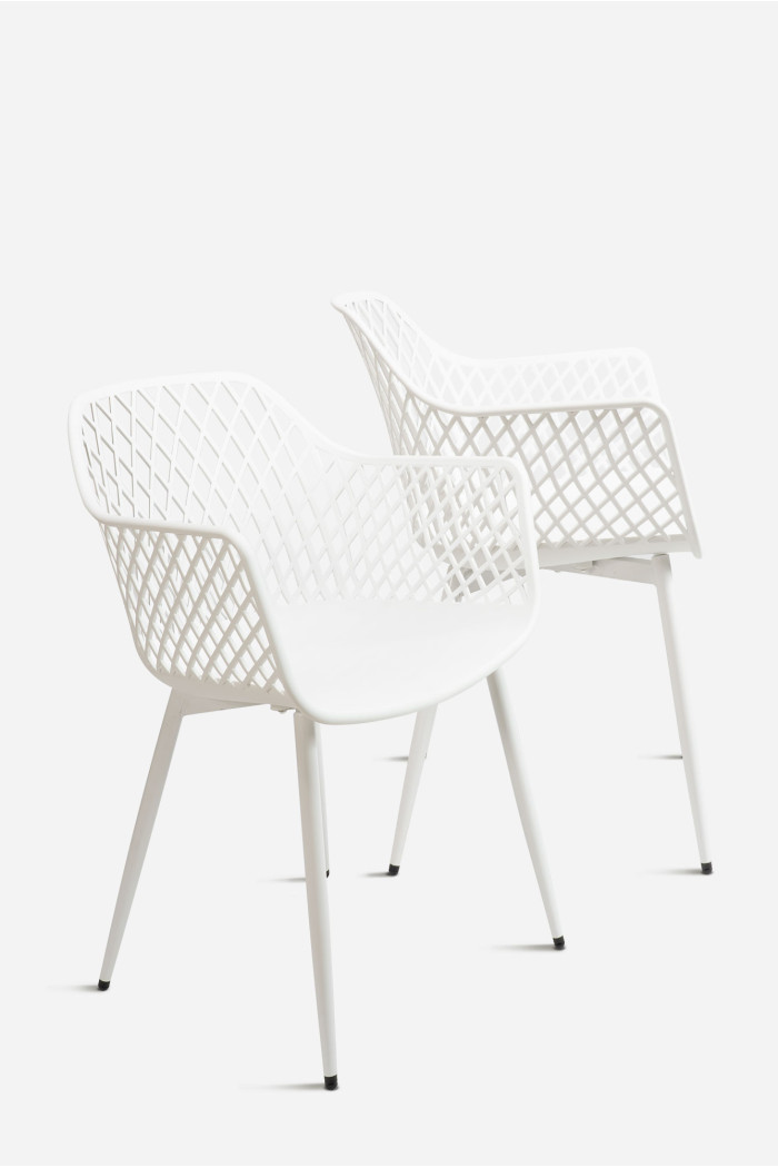 SILLA PP-METAL BLANCO