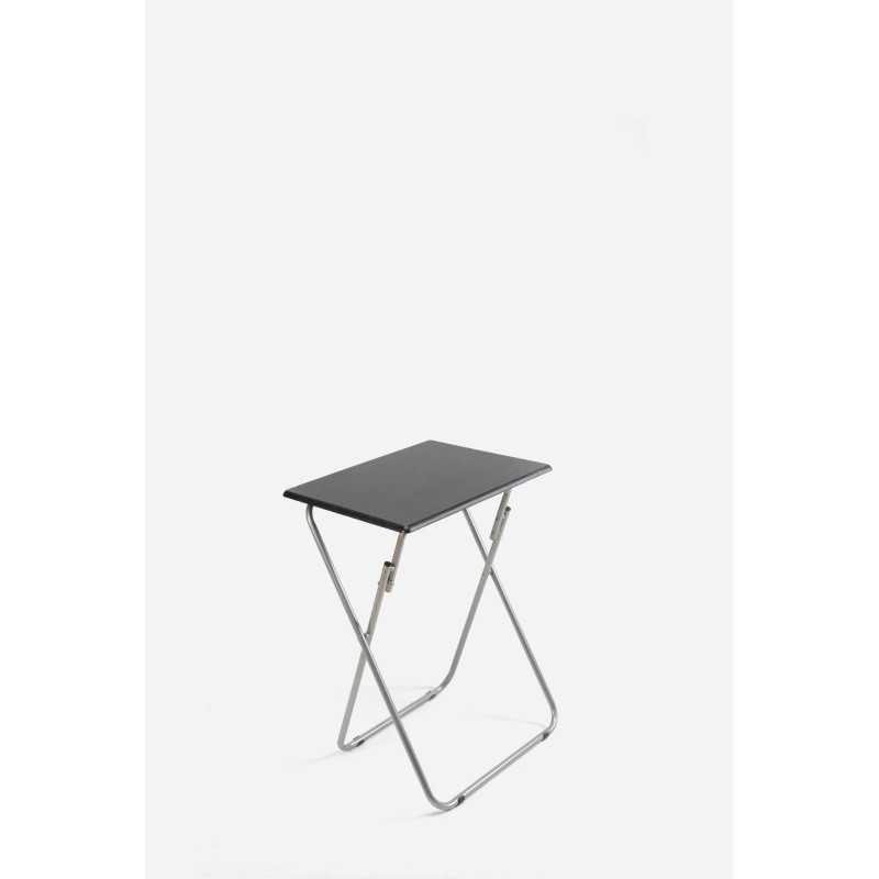MESA DE MADERA PLEGABLE RECTANGULAR - 48X38X66 cm