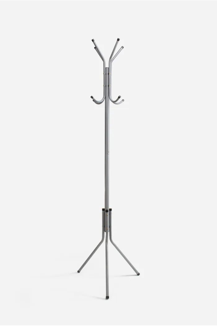 Perchero de Pie Gris 170 cm