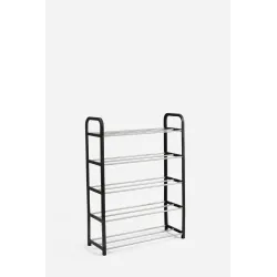Zapatero de Metal 5 Niveles 49x18,5x68 cm Balder