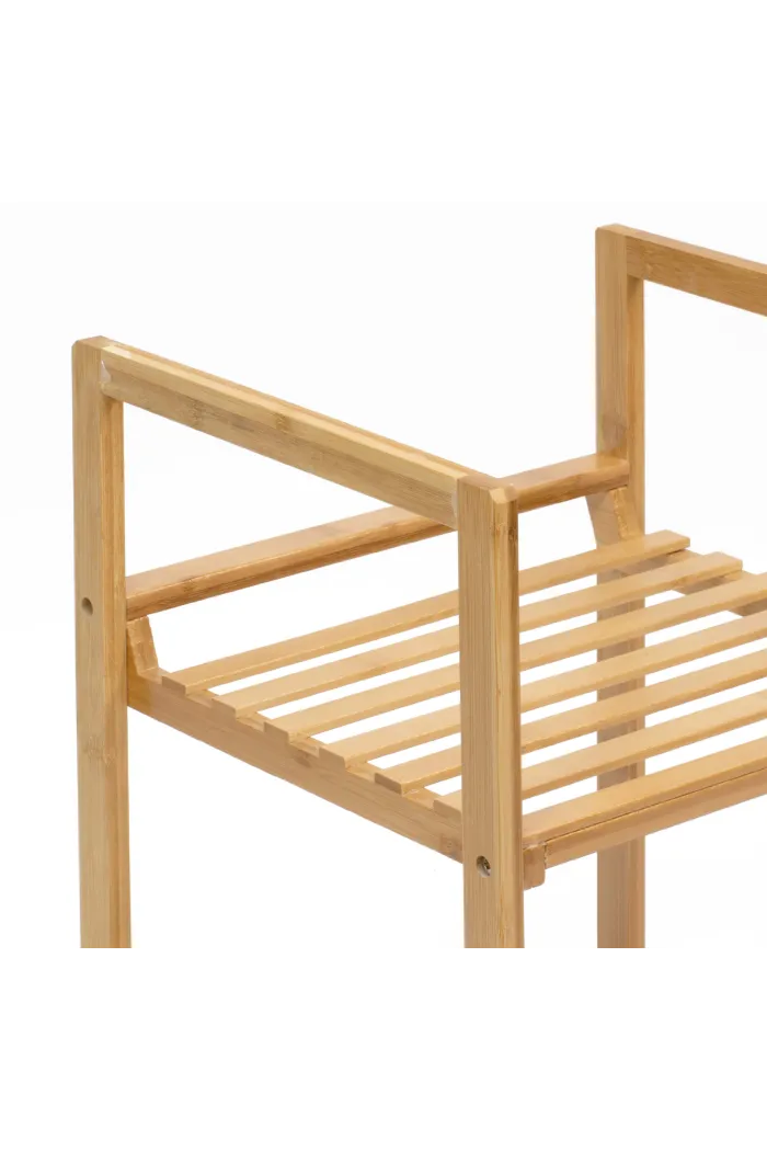 Estantería de Bambú 2 baldas - Natural