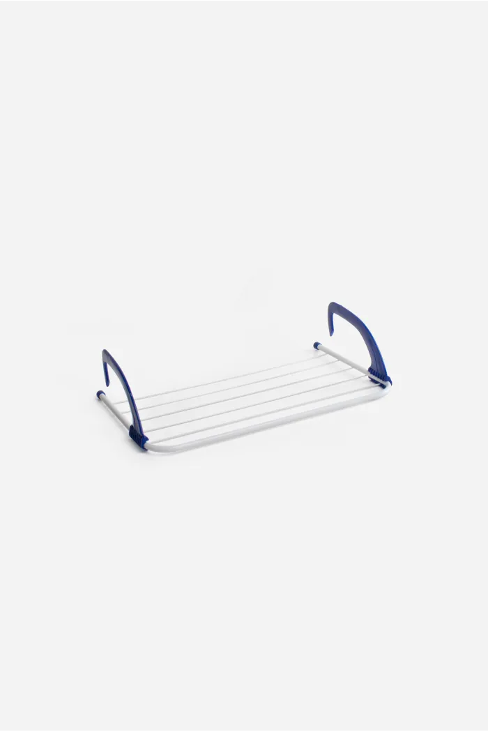 TENDEDERO BALCON METAL 50x28 cm- AZUL