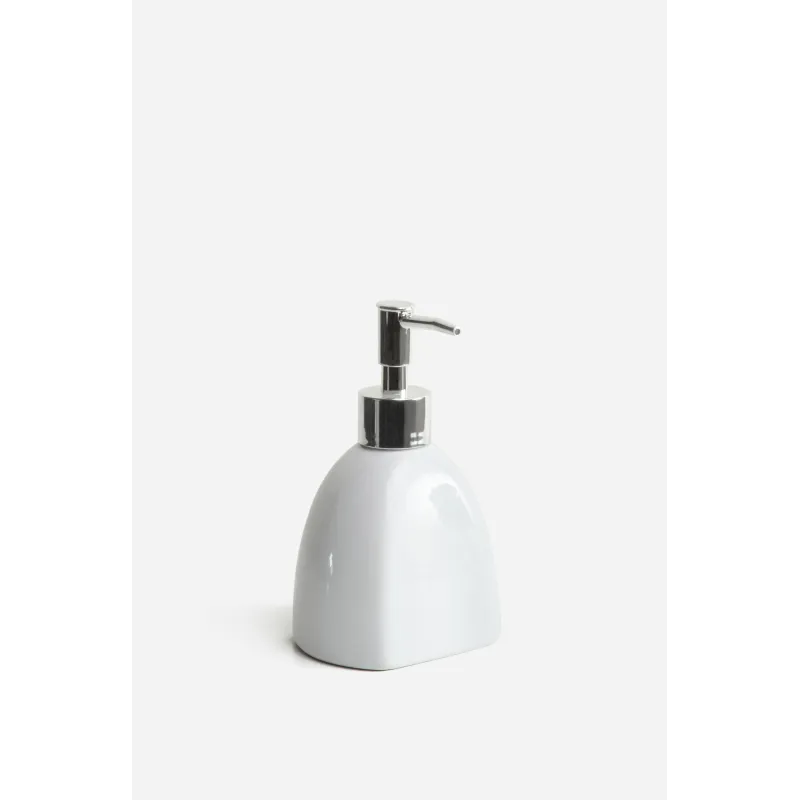 Dispensador de Jabón de Baño de Cerámica Blanco