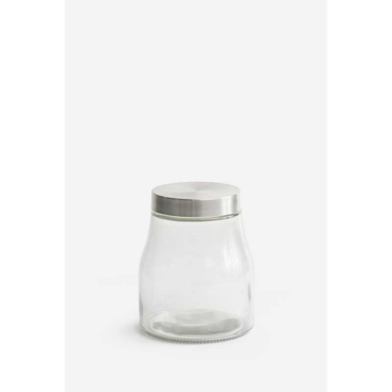Tarro de Cristal con Tapa Metálica - 800ml D.11,5X14