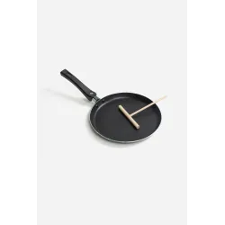 Crepera Antiadherente para Inducción con Utensilio de Madera | Ø24 cm y Ø26 cm
