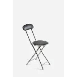 Silla Plegable con Respaldo Acolchado Roxy 30x72 cm