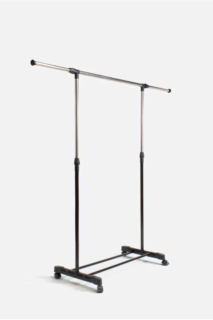 PERCHERO DE METAL AJUSTABLE (D.TUBO 22) 145X42X155 cm