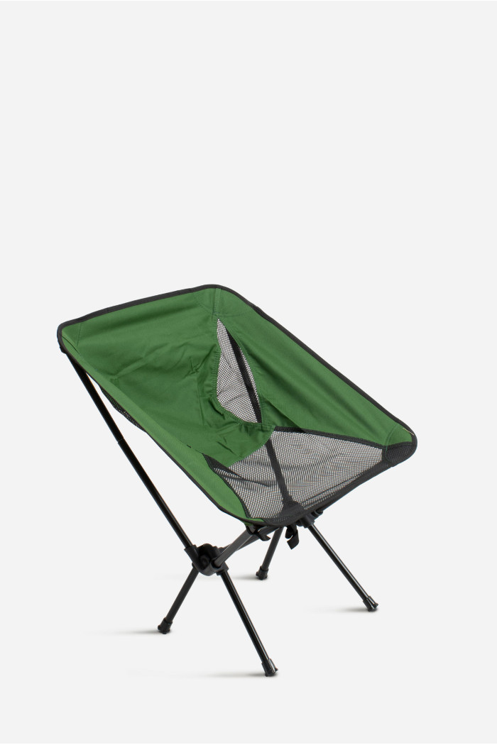 SILLA CAMPING PLEGABLE VERDE 55X34X65