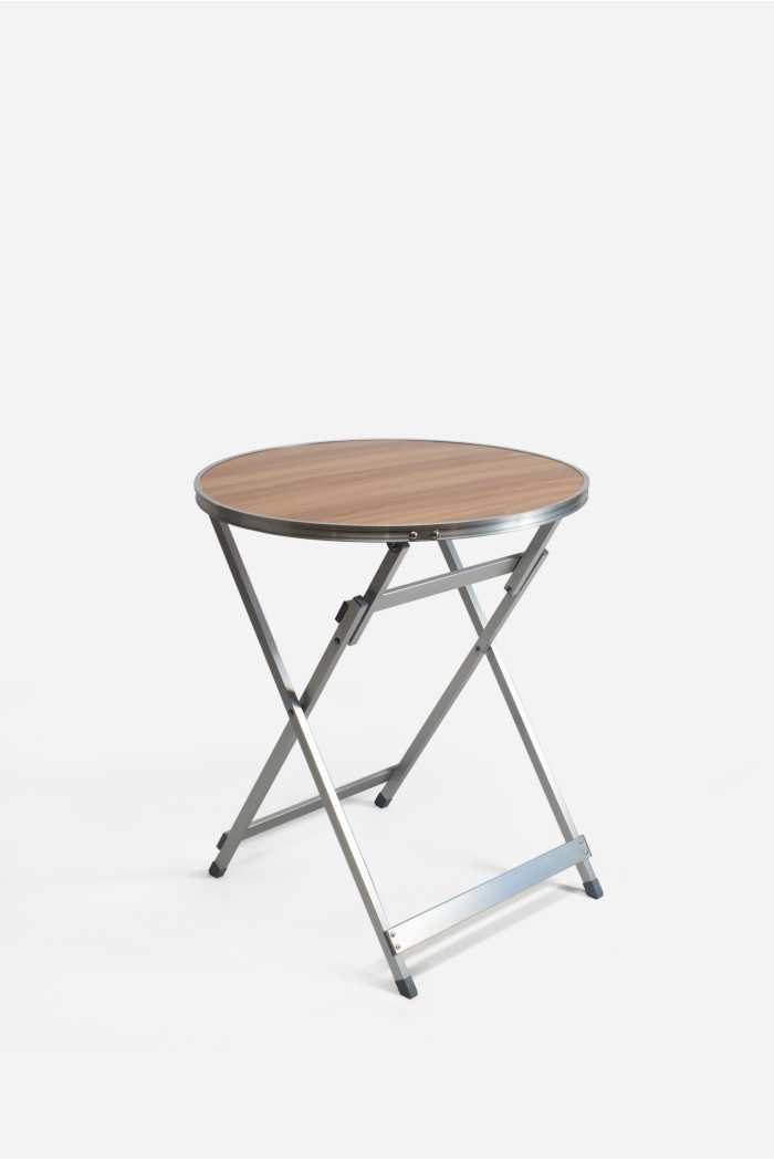 Mesa de Cámping Plegable de Aluminio - D.60x70cm