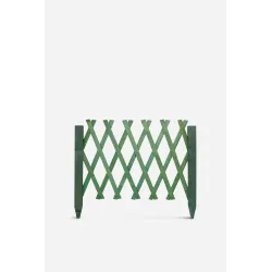 Set de 6 Celosías de Madera Extensible 95x49cm - 2 Colores