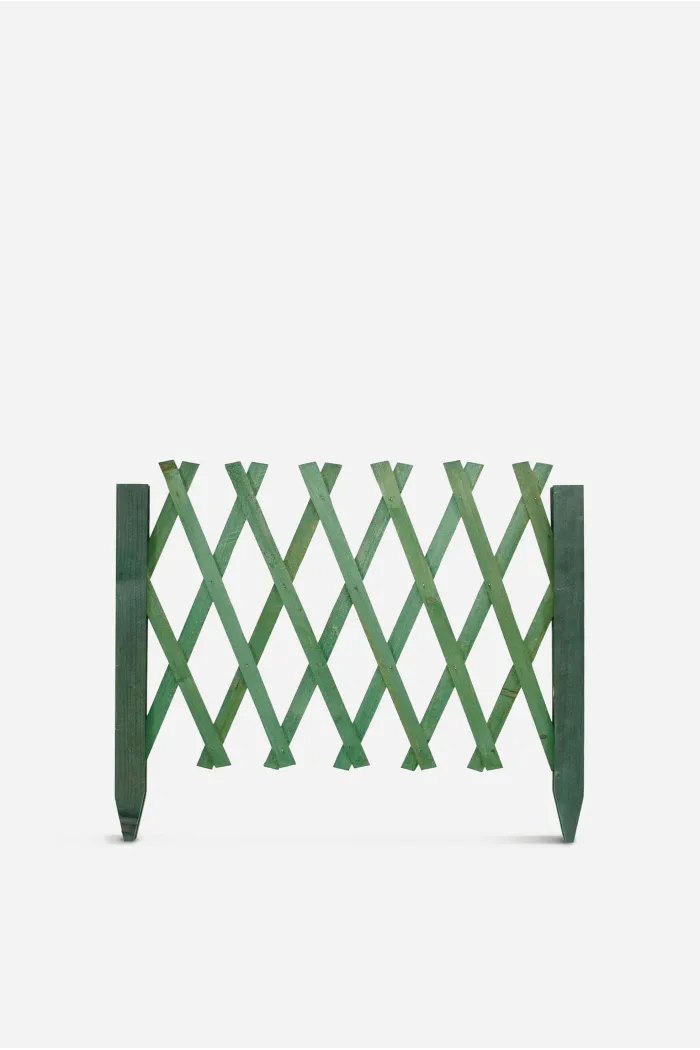 Set de 6 Celosías de Madera Extensible 95x49cm - 2 Colores