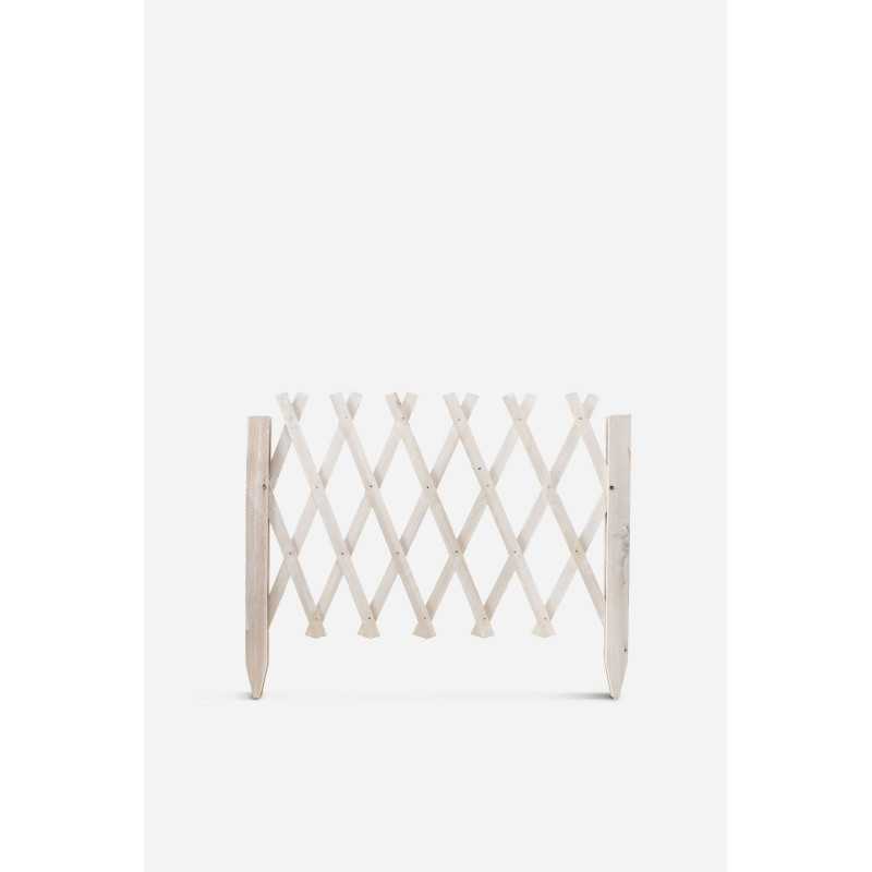 Set  de 6 Celosías de Madera Extensible 95x49cm - 2 Colores