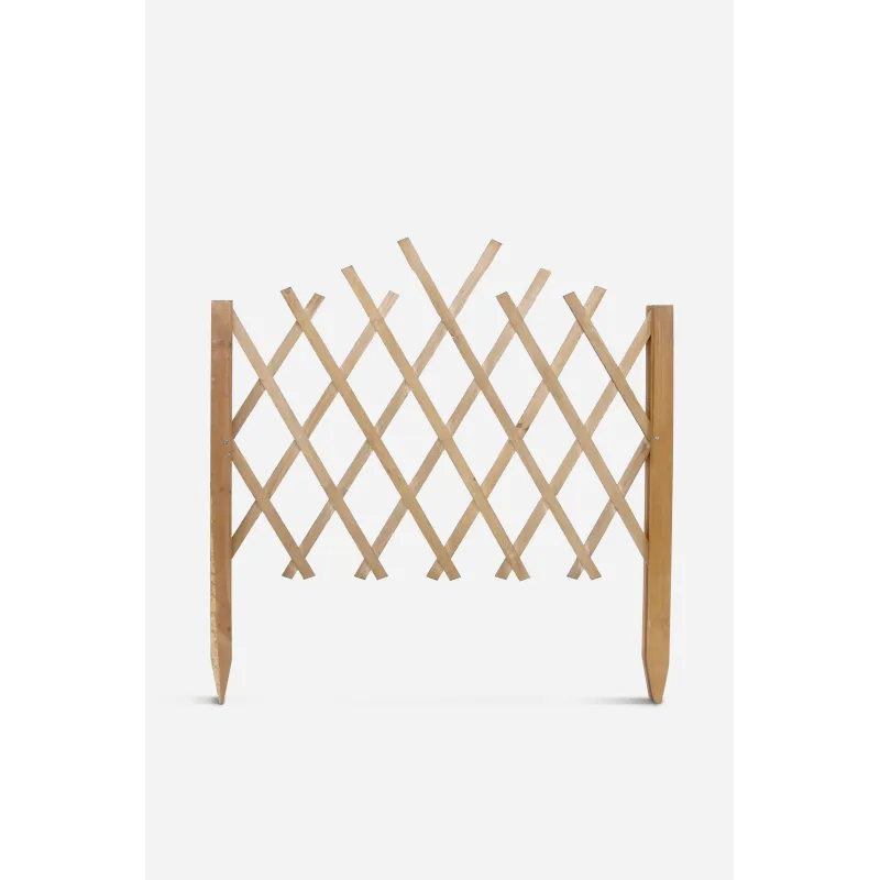 Set de 6 Celosías de Madera Extensible 117x65cm - 3 Colores