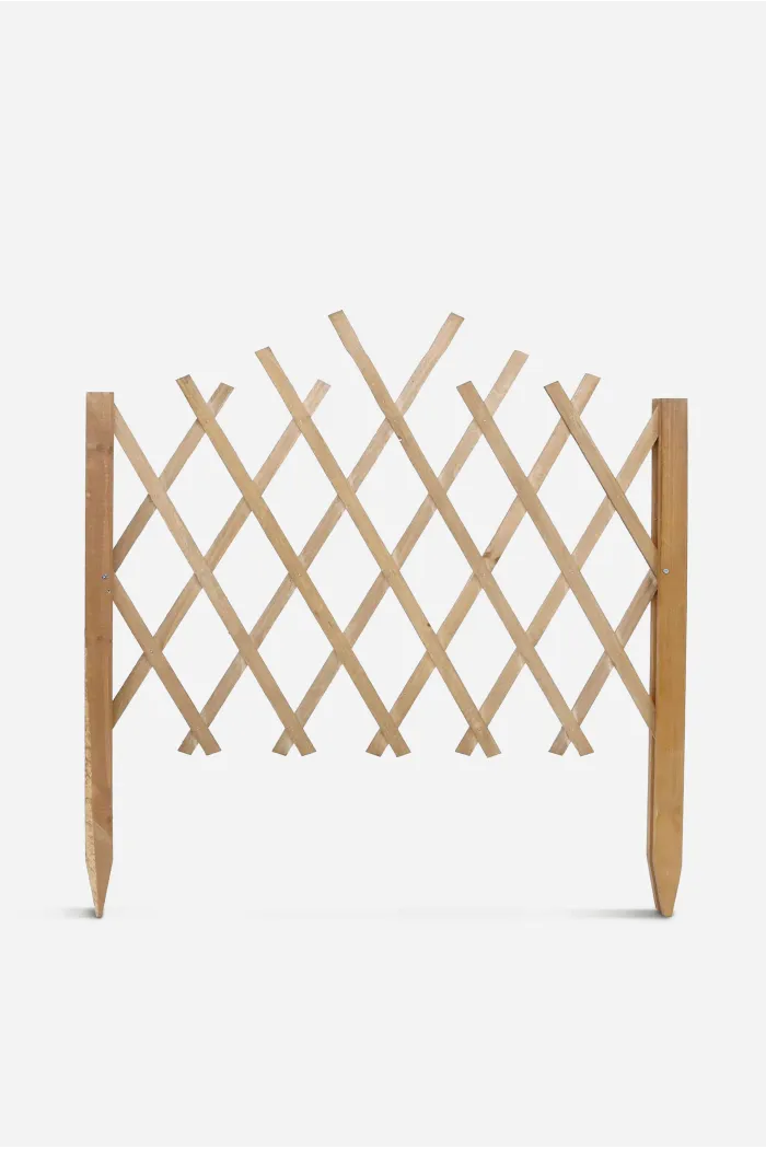 Set de 6 Celosías de Madera Extensible 117x65cm - 3 Colores