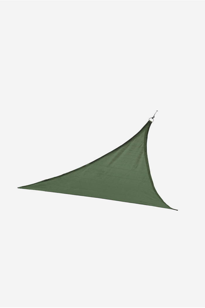 TOLDO VELA TRIANGULAR VERDE 5X5X5m